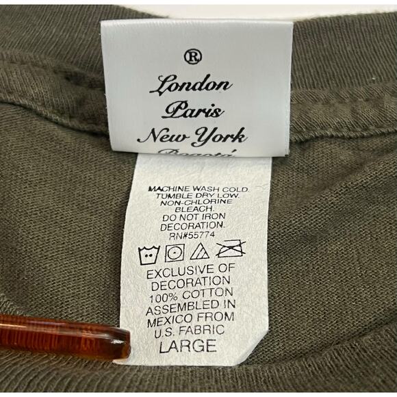 Rockstar Games Smuggler’s Run Warzones Promo T-Shirt Green Size L Rare 2000s - Picture 5 of 12